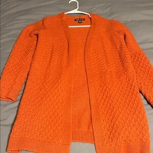 Vibrant Orange Women's Cardigan